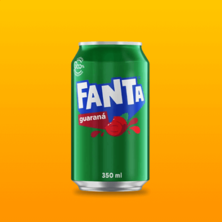 Fanta Guaraná Lata 350 ml 