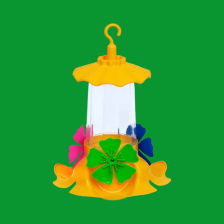 Bebedouro Para Beija Flor Grande Com Chapéu Contra Formiga