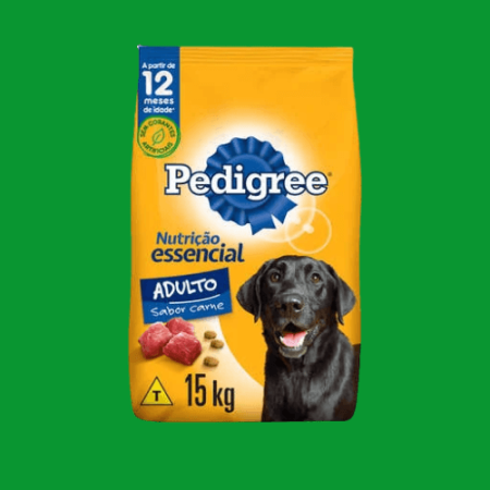 Ração Pedigree Nutrição Essencial Carne para Cães Adultos 15kg 